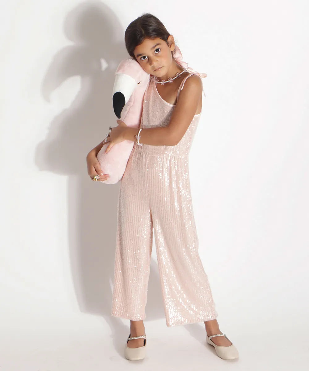 אוברול פייטים לילדה