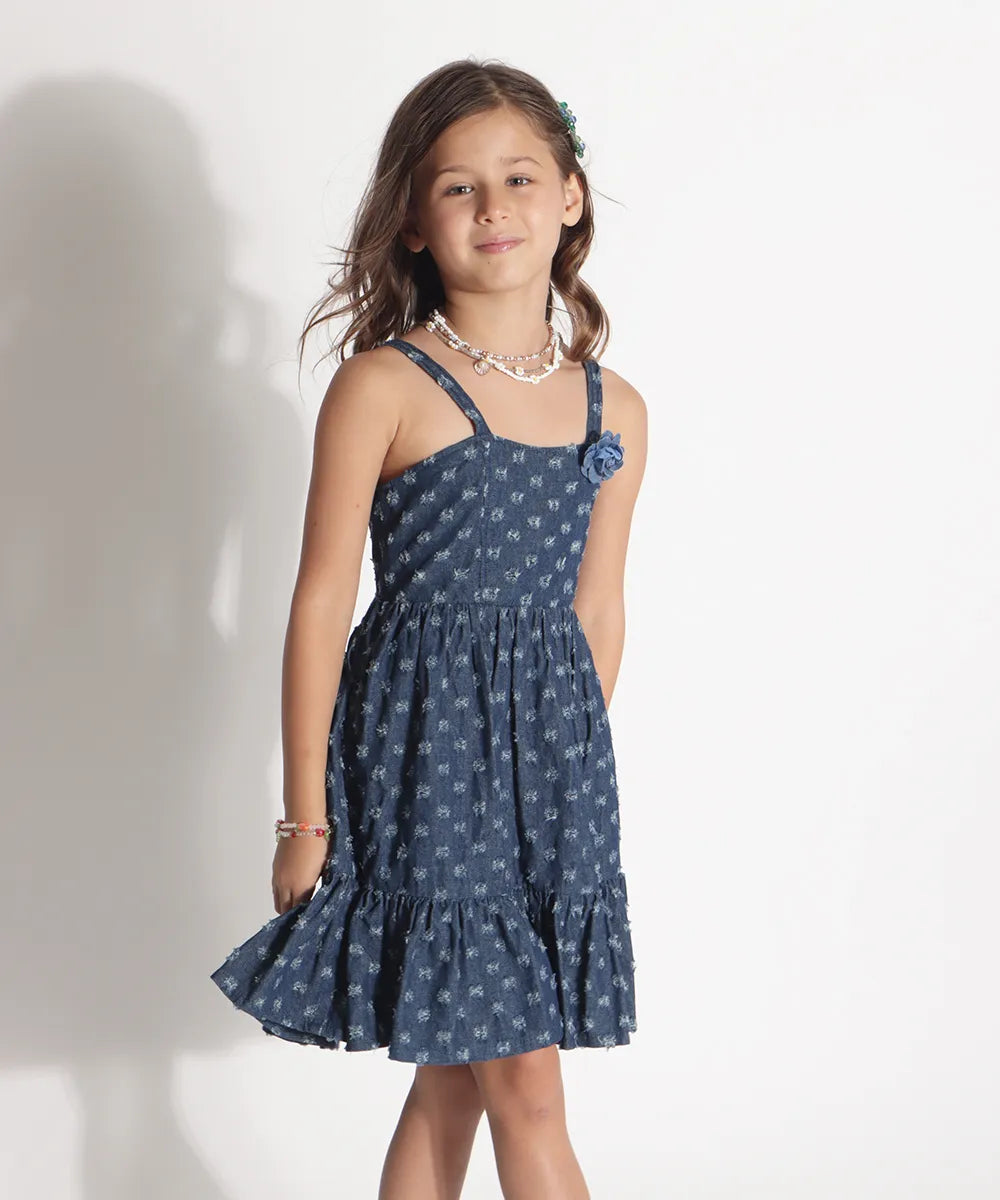 שמלת גינס לילדה