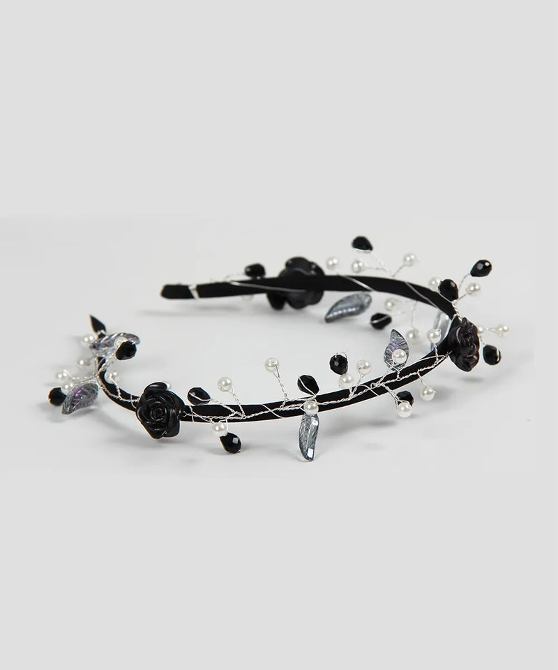 קשת לשיער לילדה שחורה חגיגית לאירוע